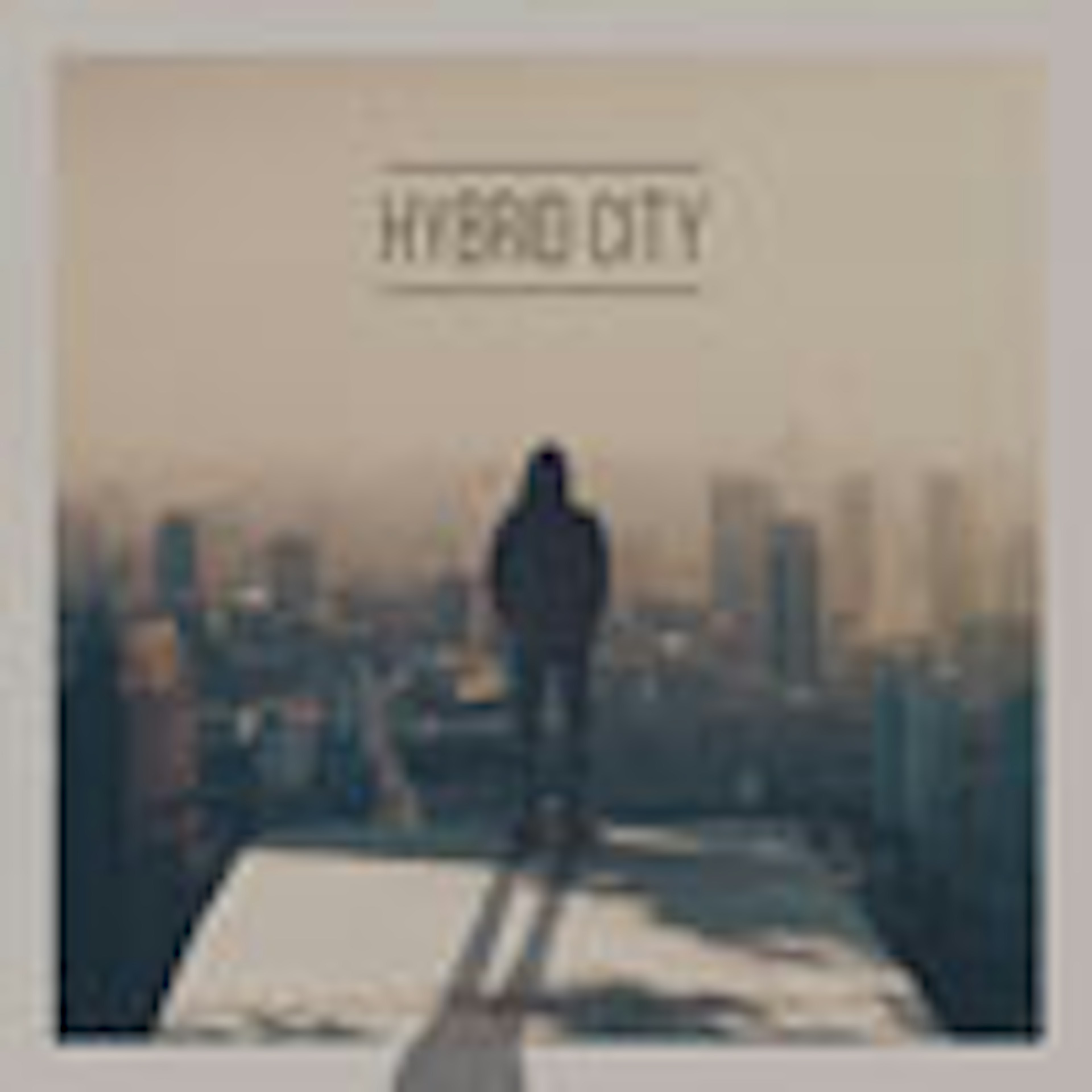 Hybrid City album cover Hybrid City album cover